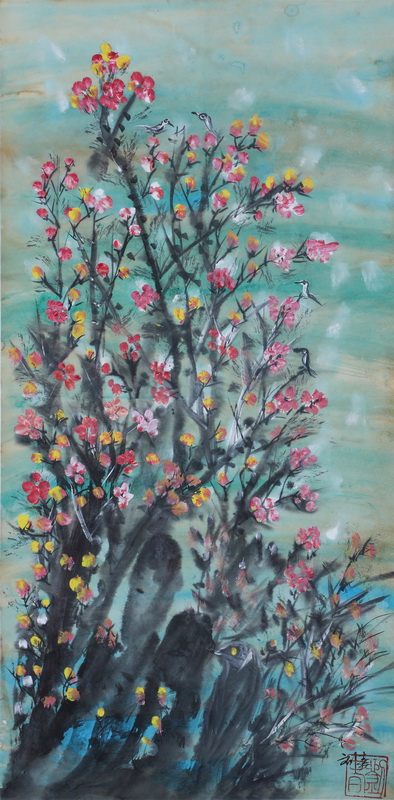 LIUCHUN  Flower and Bird Illustration