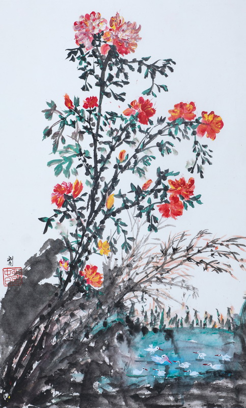LIUCHUN Flower and Bird Illustration