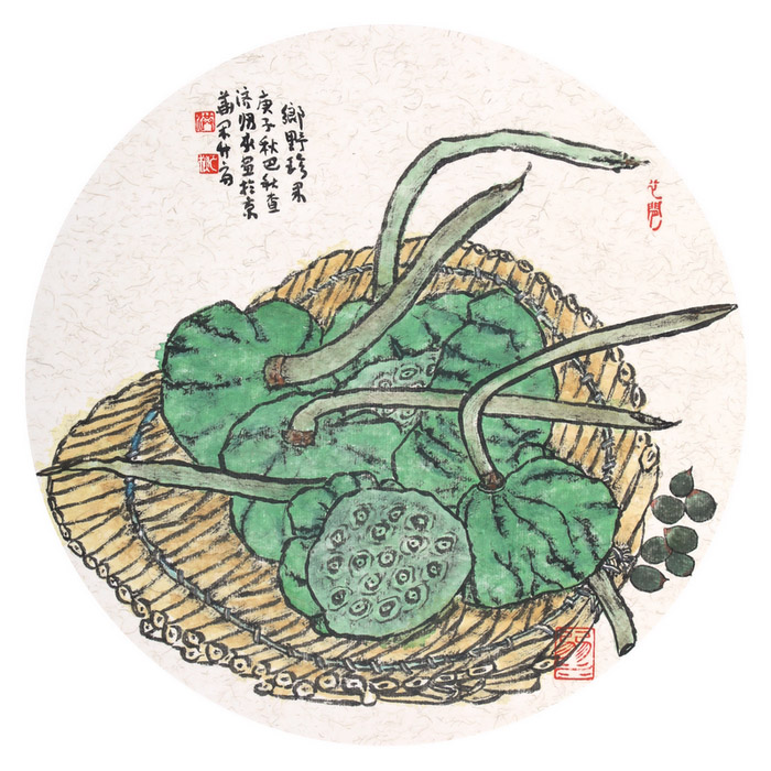 Cherished seedpods of the Countryside Lotus(三)